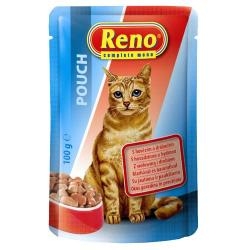 Reno kapsička Mačka.hovädzie+hydina 100g (24ks/bal) P