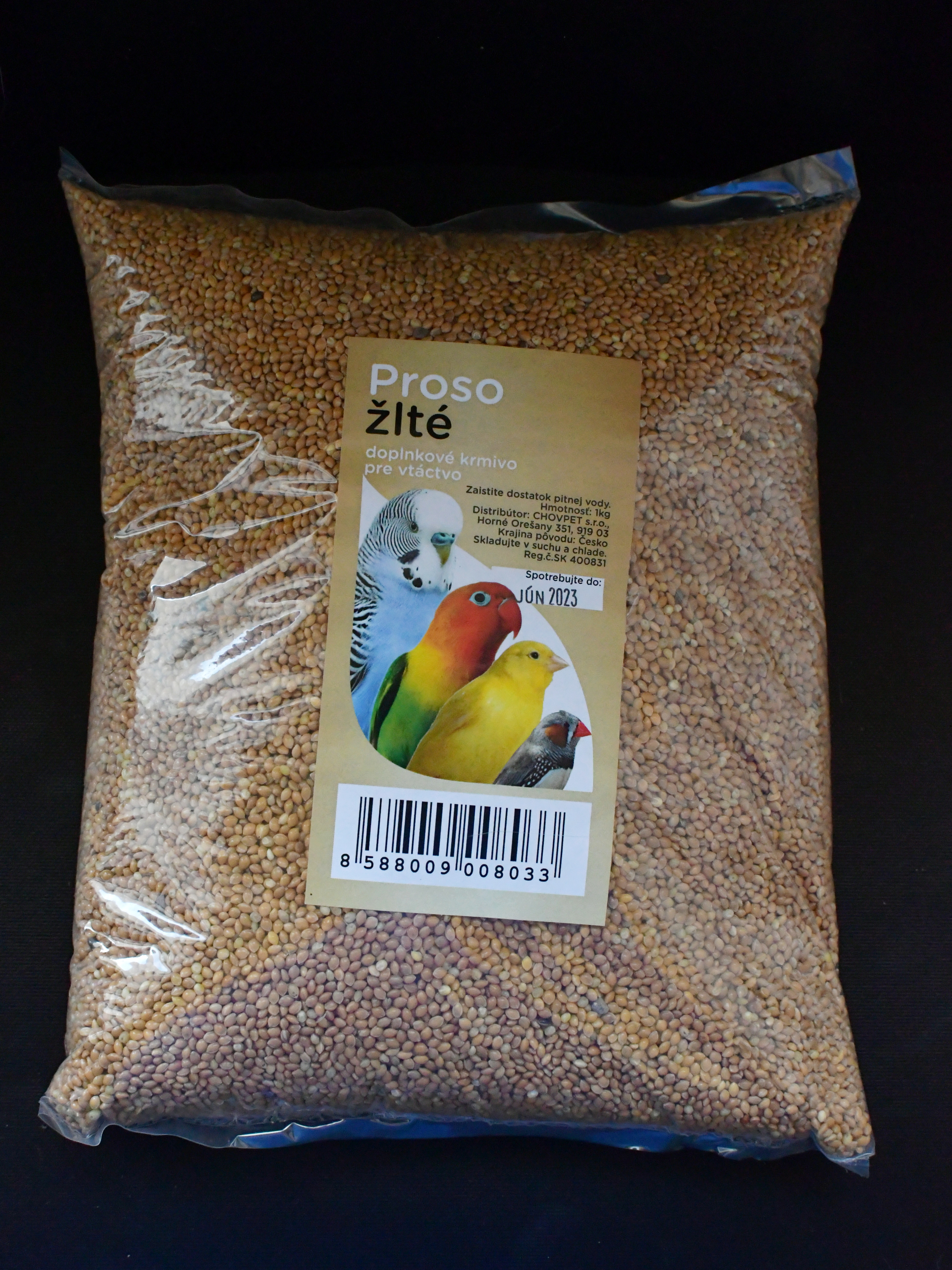 Ch.Proso žlté 1kg                                                                                                                                                                                                                                             