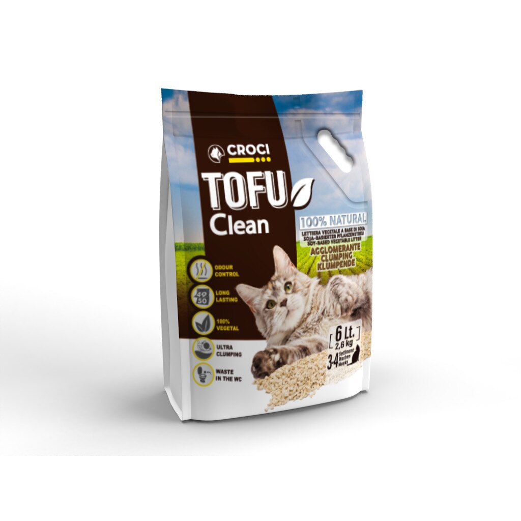 Kočkolit Tofu clean 2,6kg