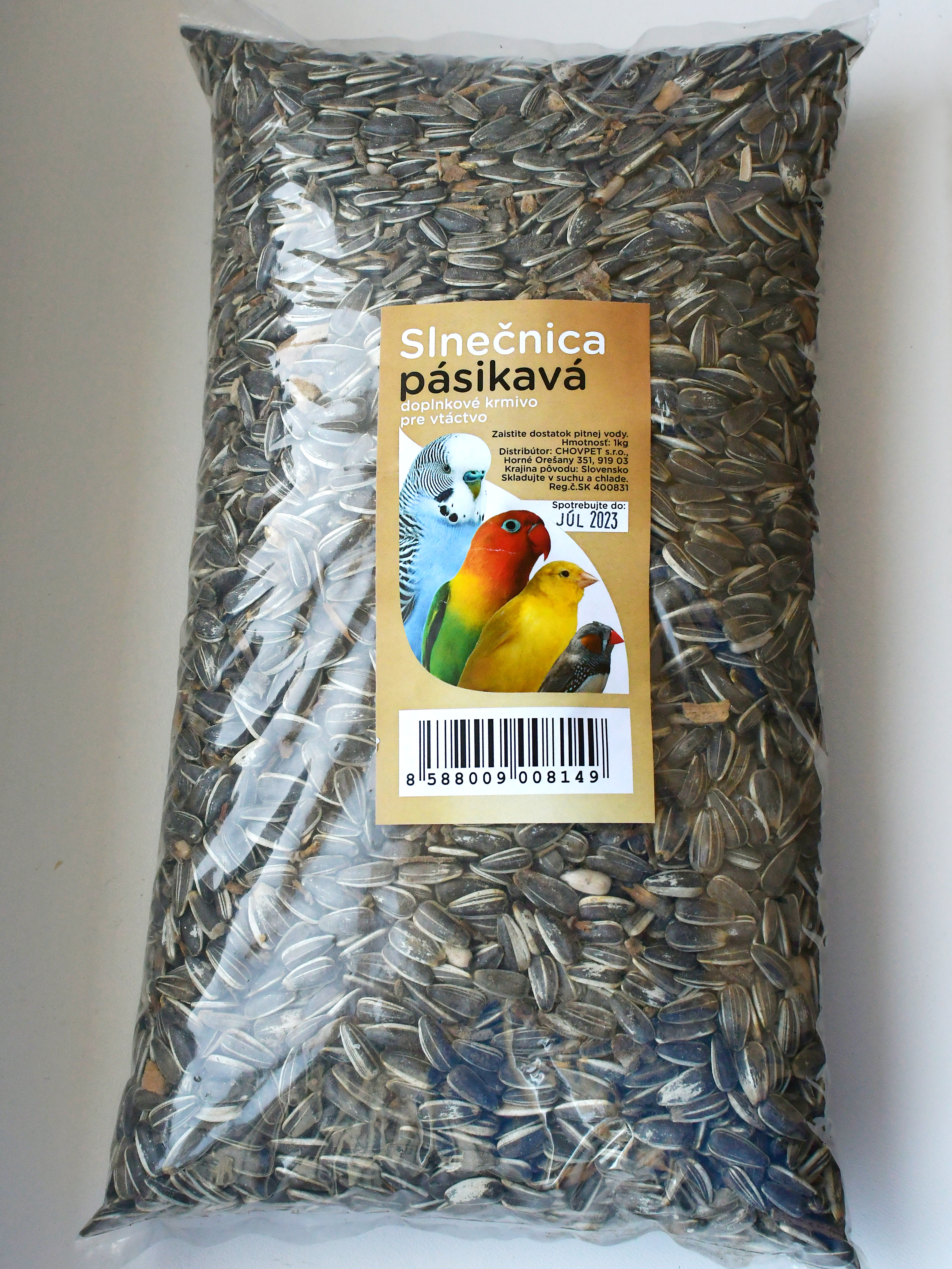 Ch.Slnečnica pásikavá 1kg                                                                                                                                                                                                                                    