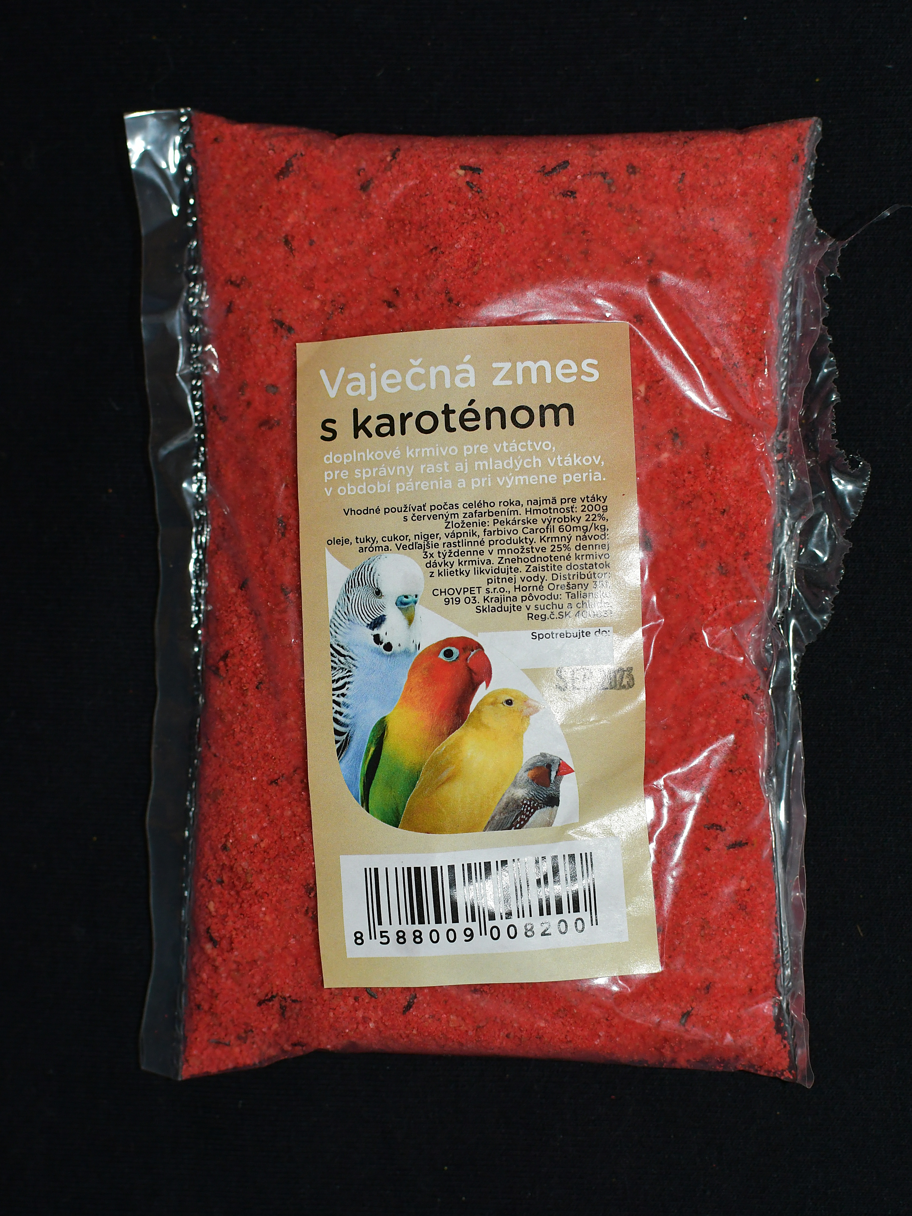 Ch.vaječná zmes s karoténom 200g                                                                                                                                                                                                                             