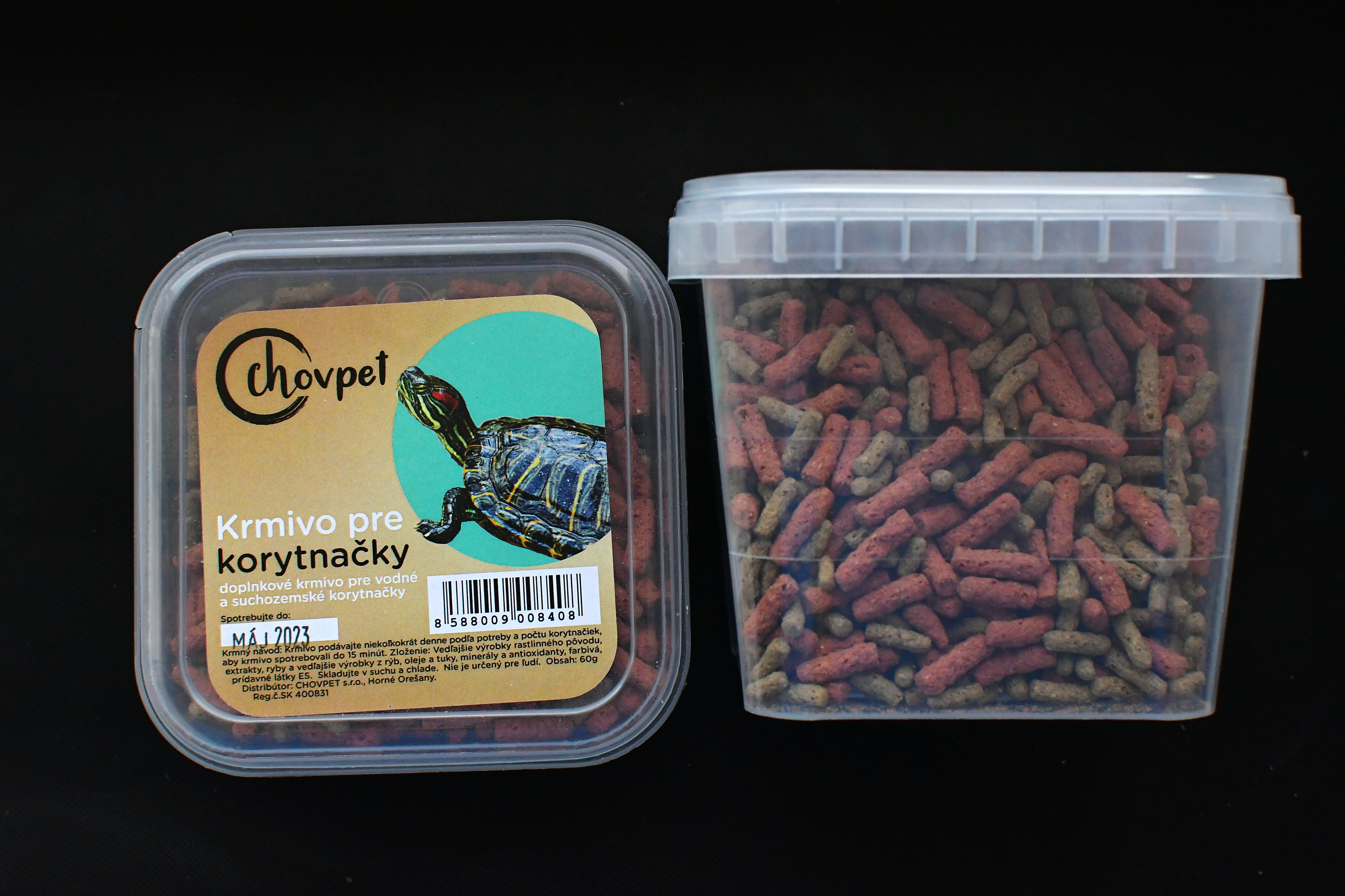 Ch.krmivo pre korytnačky 120g                                                                                                                                                                                                                                  