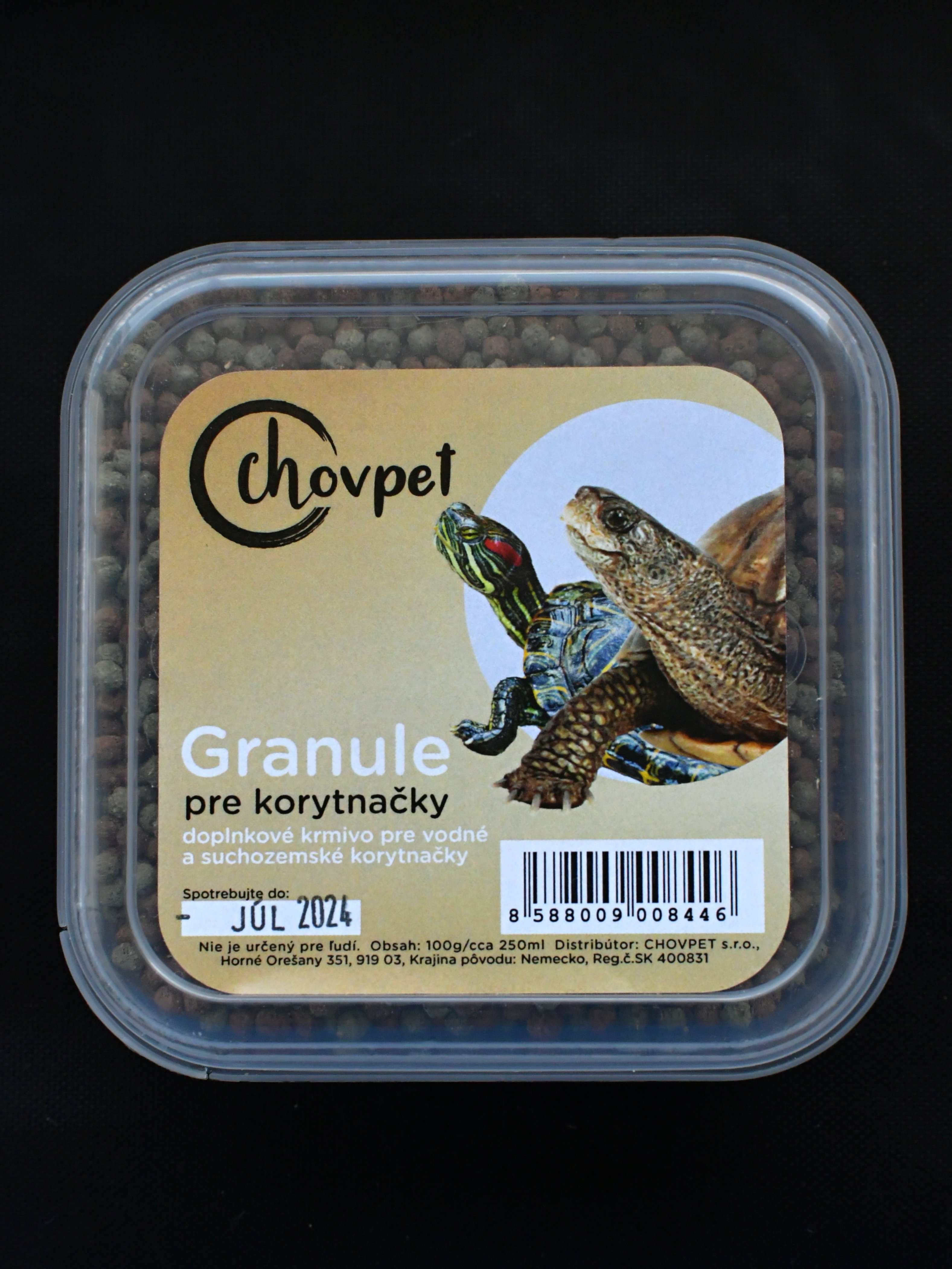 Ch.granule pre korytnačky 100g/cca 250ml                                                                                                                                                                                                                       