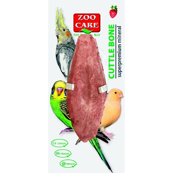 Sépiová kosť pravá príchuť jahoda 8-10cm/1ks (12ks/bal)                                                                                                                                                                                                   
