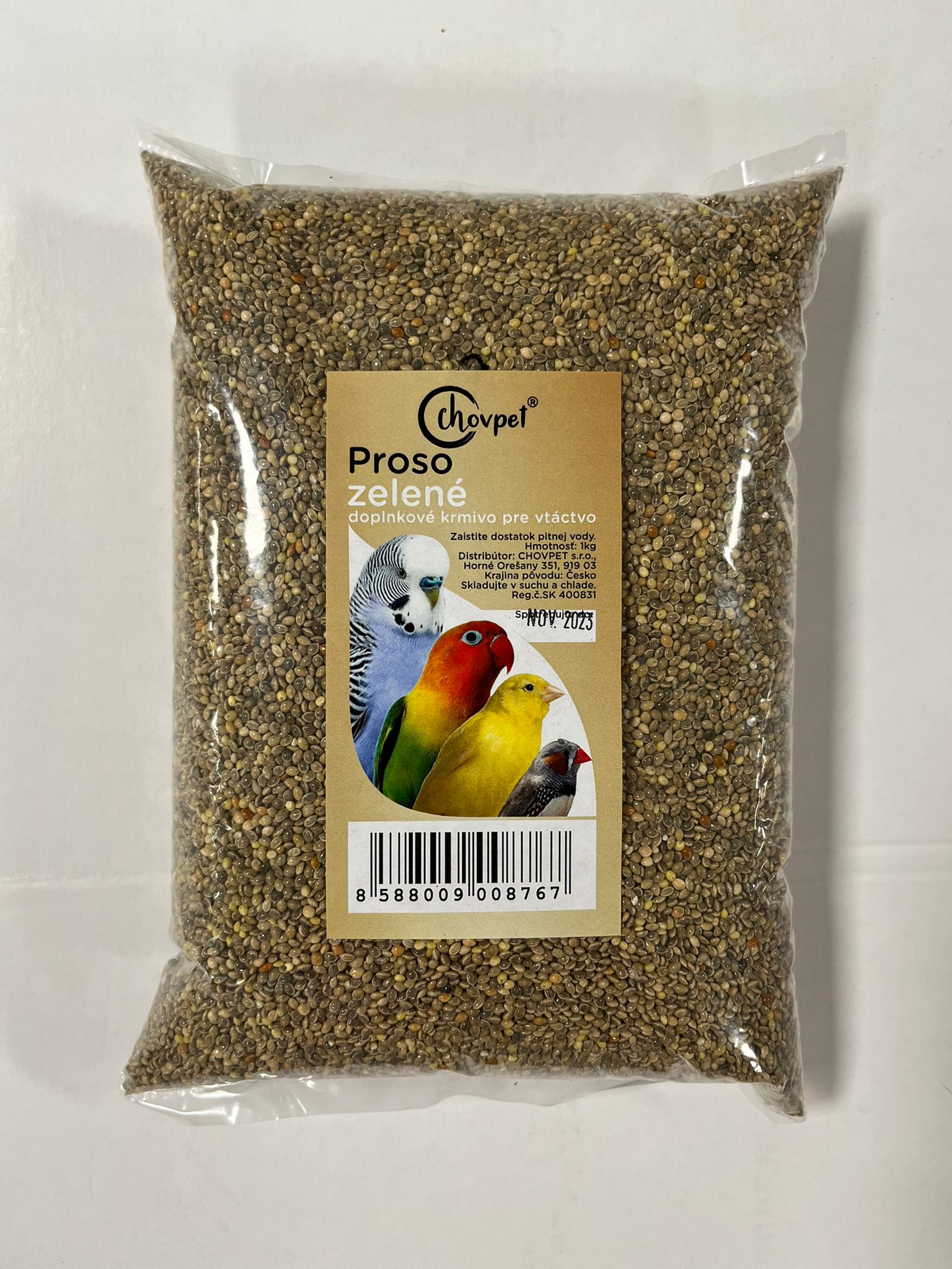 Ch.Proso zelené 1kg                                                                                                                                                                                                                                            