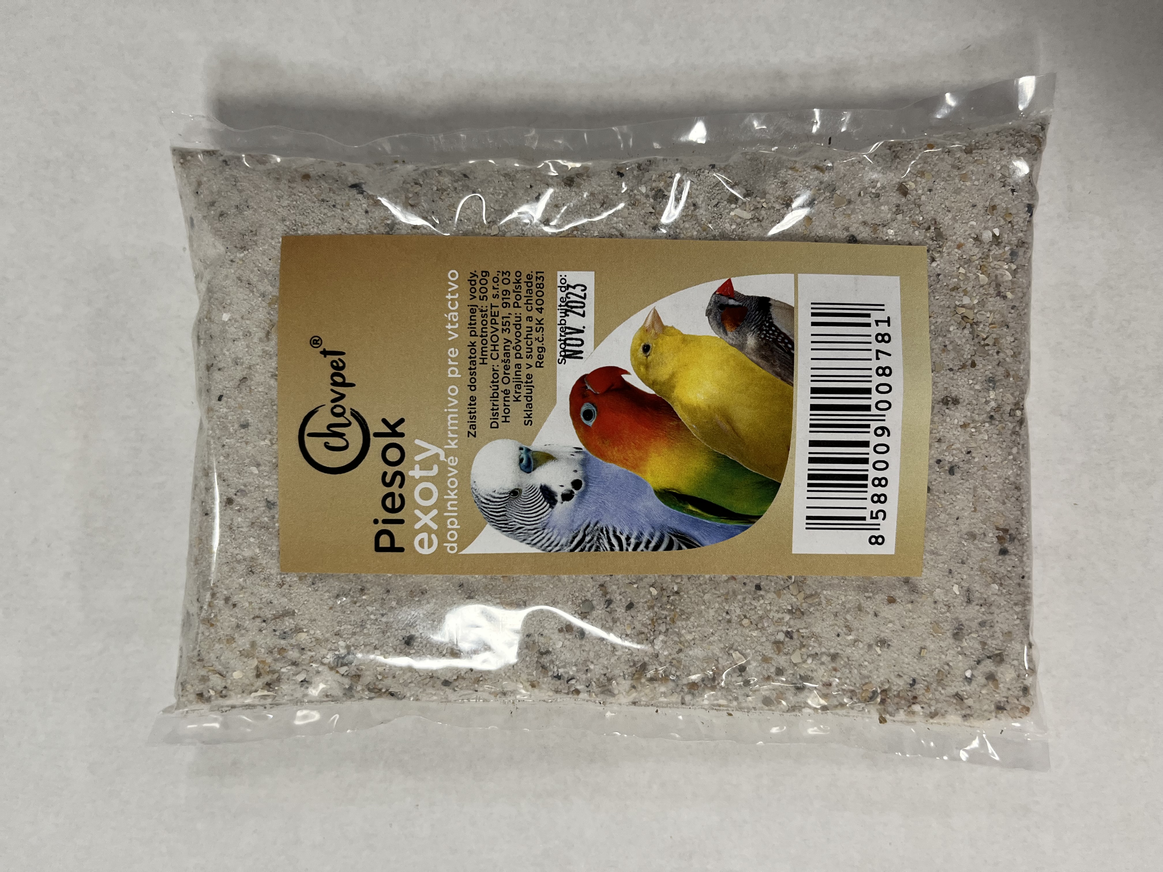 Ch.piesok pre exoty 500g                                                                                                                                                                                                                                       