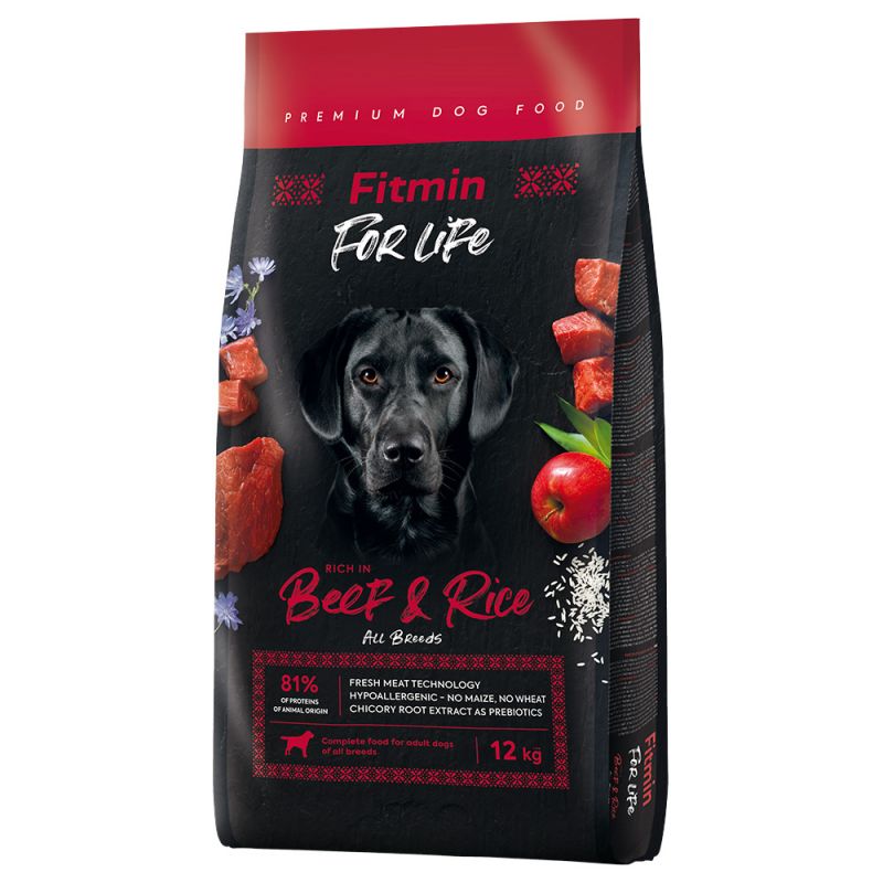 Fitmin dog FL Beef & Rice 12kg                                                                                                                                                                                                                                 