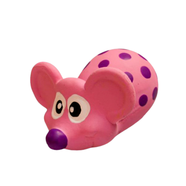 Hračka latexová myška so zvukom, 8 cm                                                                                                                                                                                                                        