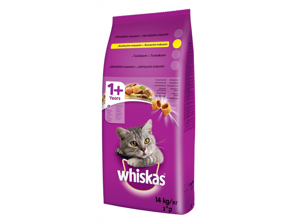 Whiskas granule hydina 14kg                                                                                                                                                                                                                                    