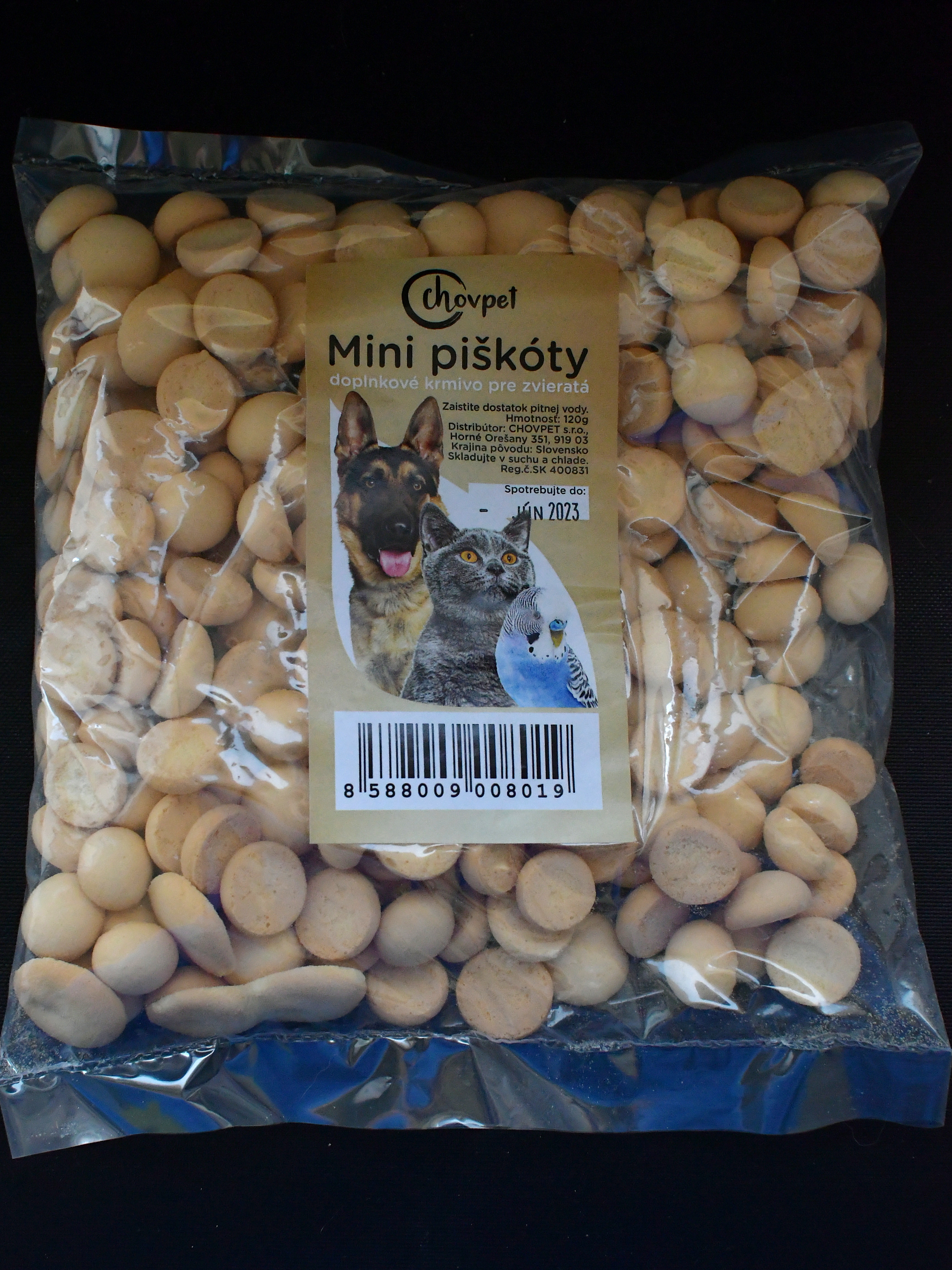 Ch.Piskóty mini pes 120g                                                                                                                                                                                                                                       