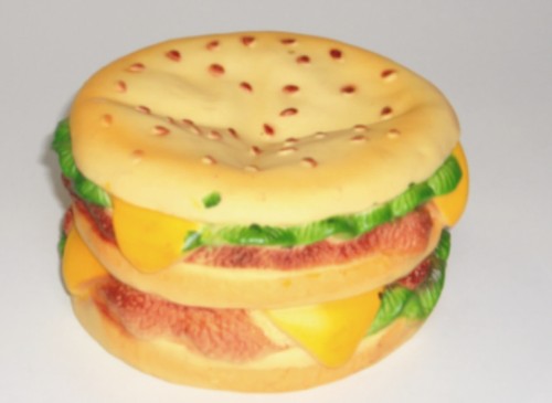 Hračka hamburger XXL 16cm