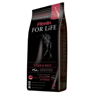 Fitmin dog FL lamb+rice 15kg