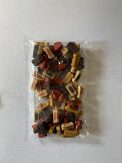 Ch.Kostičky mix 5 druhov mäsa polomäkké 100g S