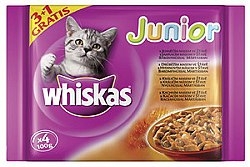 Whiskas kapsičky Junior 3+1 (13ks/bal)