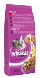 Whiskas granule hovädzie+pečeň 14kg