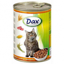 Dax konz.Mačka hydina 415g (24ks/bal)