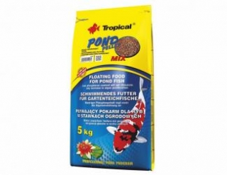 TropicaI Pond pellet mix S 5kg vrece Z